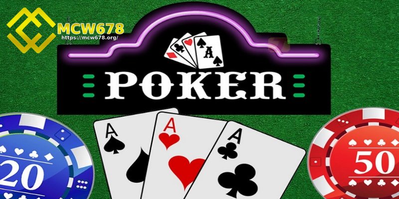 Cách chơi poker qua các vòng cược